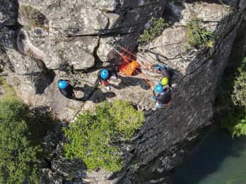 San Teodoro: Canyoning in Rio Pitrisconi with 4X4 transfer