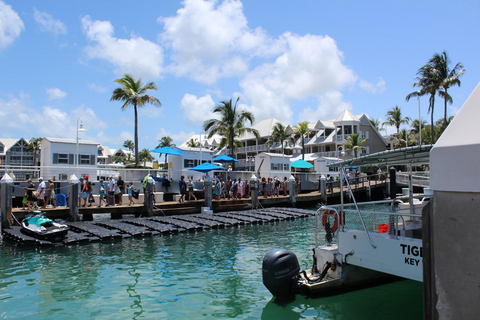 Key West-tur och snorkling i korallrev med öppen bar