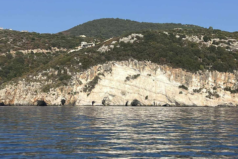 Zakynthos:Kreuzfahrt um die Insel&amp;Schildkröten mit EuroskySchiffswrack Blue Caves &amp; Turtles Island Ceri Caves