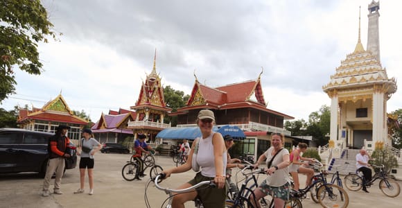 Die Farben von Bangkok: 4-stündige Kleingruppentour mit dem Fahrrad