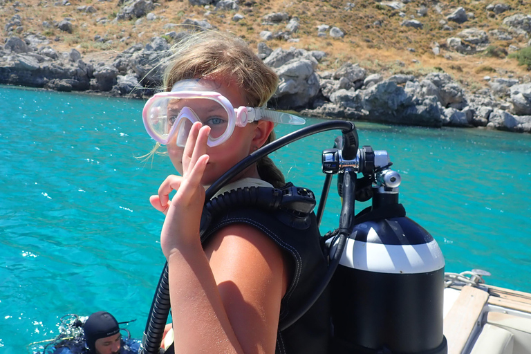 PADI Discover Scuba Diving (DSD) - beginners, Charaki Rhodes PADI DSD program 4 hours (2 dives) beginners, Charaki Rhodes