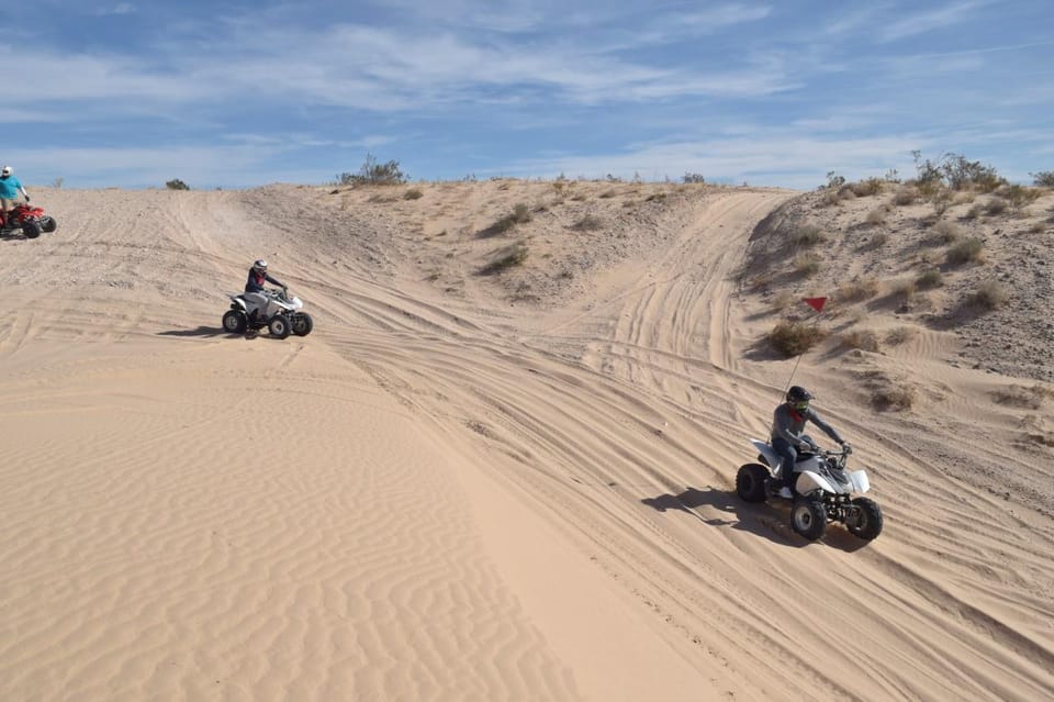 Ekskluzywna prywatna wycieczka Mojave Desert Nellis Dunes ATV Tour ...