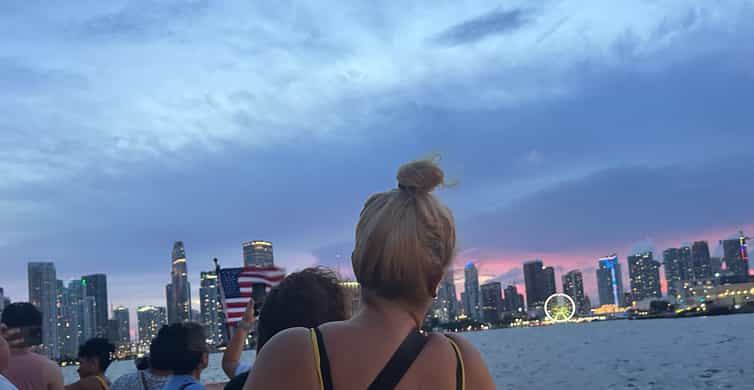 Miami Evening Boat Past Millionaire Homes on Water Taxi photo 3