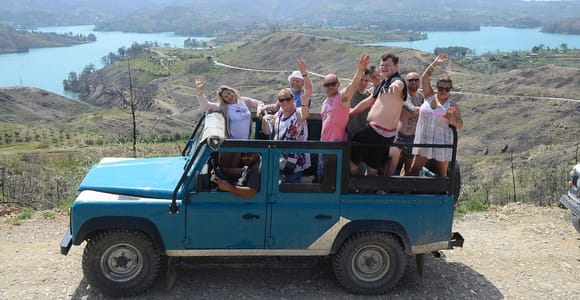 From Side: Jeep Safari Off-Road and Boat Tour with Lunch