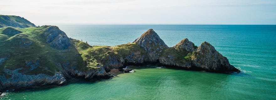 Visite privée : Le Gower - Mumbles, Three Cliffs & Worms Head