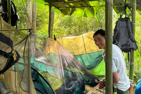 Luang Prabang: Esperienza di campeggio nella foresta con lezione di cucina