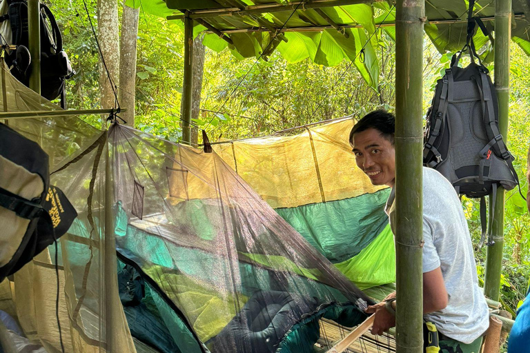 Luang Prabang: Esperienza di campeggio nella foresta con lezione di cucina