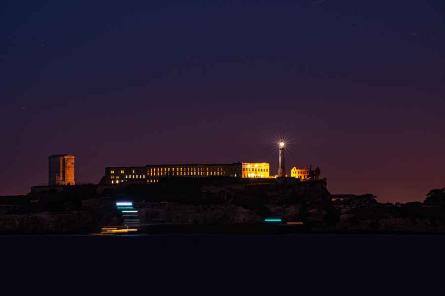 San Francisco: Alcatraz Nachttour mit SF Bay Cruise
