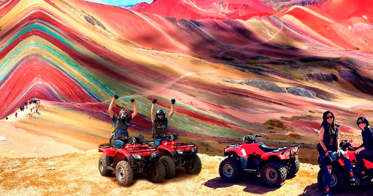 Cusco: Rainbow Mountain em ATV (Quads) | Rota Longa | | GetYourGuide