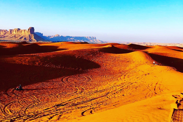 Riyadh:Red Sand Dunes camel ride&Quad&Sandboarding Adventure Private Tour with pick up and drop off from your location