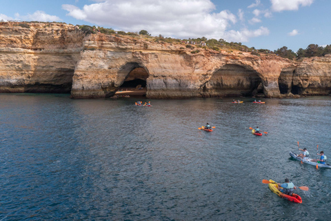 Albufeira Marina: Benagil Cave to Marinha Beach Kayak Tour