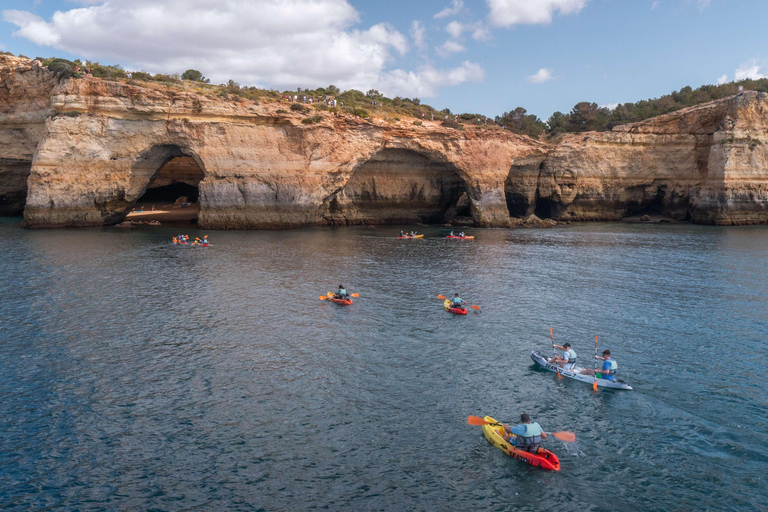 Albufeira Marina: Benagil Cave to Marinha Beach Kayak Tour