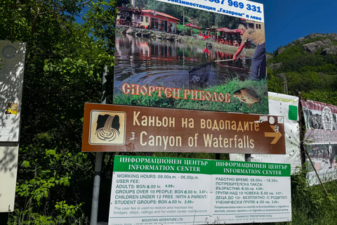 From Plovdiv: Canyon of the Waterfalls Guided Hike