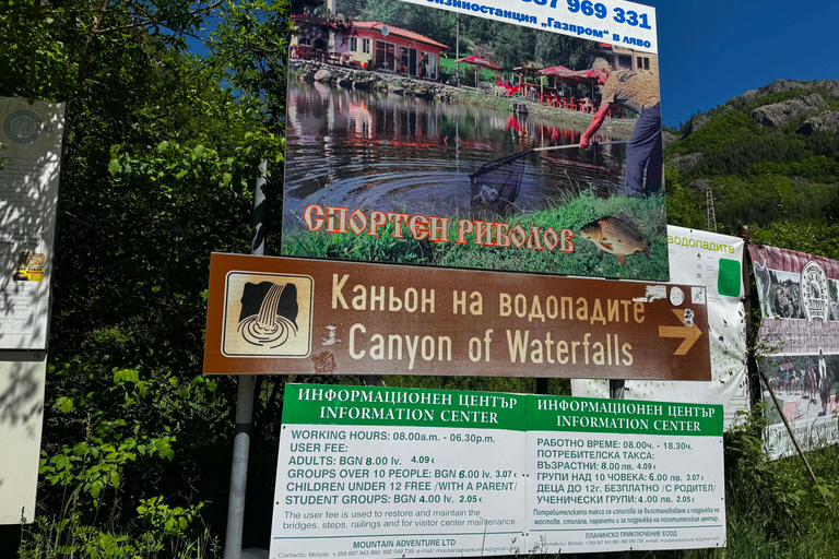 From Plovdiv: Canyon of the Waterfalls Guided Hike