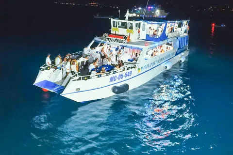San Andres: White Party on boat with open bar, dinner and dancers!