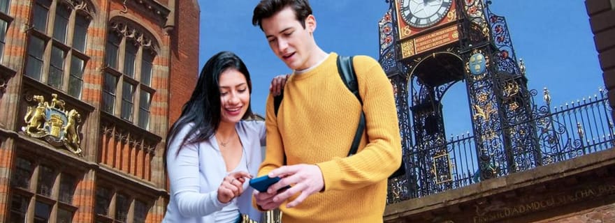 Chester : Visite à pied de la ville et jeu d'exploration