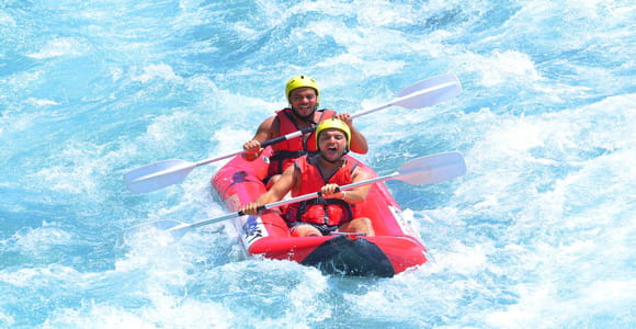 Side: Rafting (Canoeing RAFTING ) & Zipline Combo with Lunch