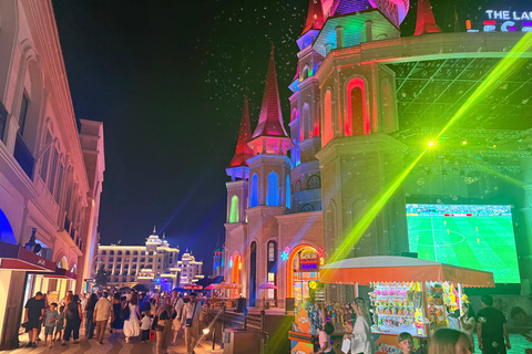 From Side: Land of Legends Night Show with Transfer