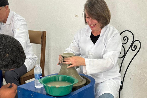 Artisan for a Day: Pottery & Zellige Workshop in Fez