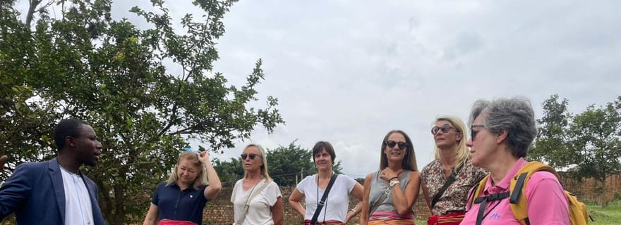 Kampala : visite du royaume du Buganda - tombeaux de Kasubi et palais du roi