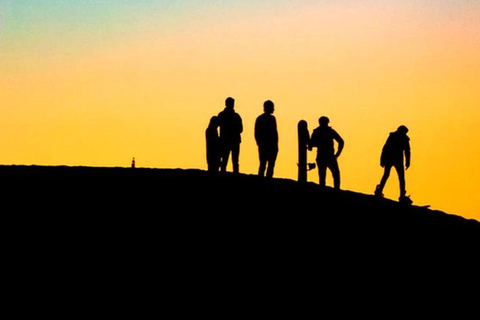 Agadir: Esperienza guidata di sandboarding e visita del canyon