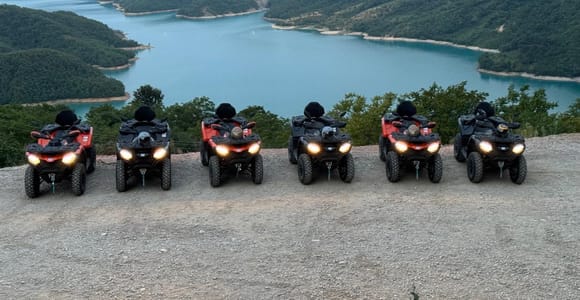 Von Tirana aus: Bovilla See ATV/Quad Bike Tour