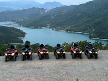 Von Tirana aus: Bovilla See ATV/Quad Bike Tour