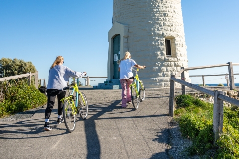 Z Perth: całodniowa wycieczka rowerowa i promowa na wyspę RottnestWypożyczenie roweru, prom z odbiorem i transportem powrotnym