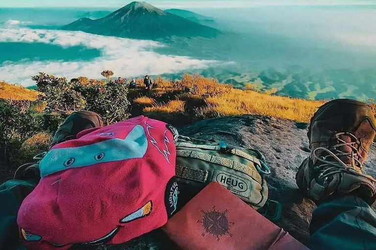 Monte Sumbing: un'epica avventura di trekking e campeggioSumbing: escursione di 1 giorno con NepalVanJAVA / pernottamento con Garung