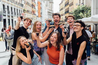 Madrid Guided Food Tour with Tapas and Spanish Wine