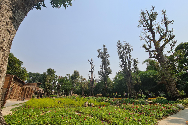 Chiangmai: Sticky vattenfall &amp; Land of angels &amp; Wat ban den.