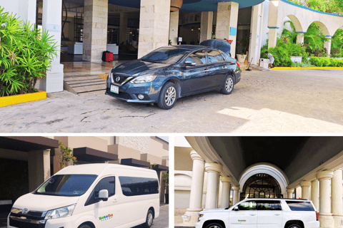 Prywatny transfer lotniskowy w jedną stronę z Cancun do Playa del Carmen