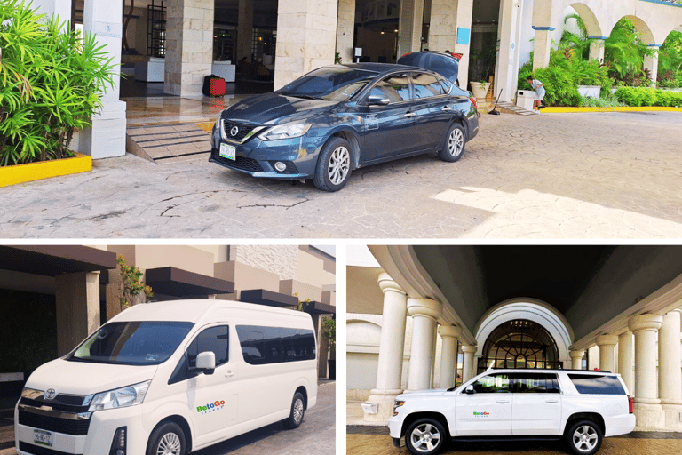 Prywatny transfer lotniskowy w jedną stronę z Cancun do Playa del Carmen