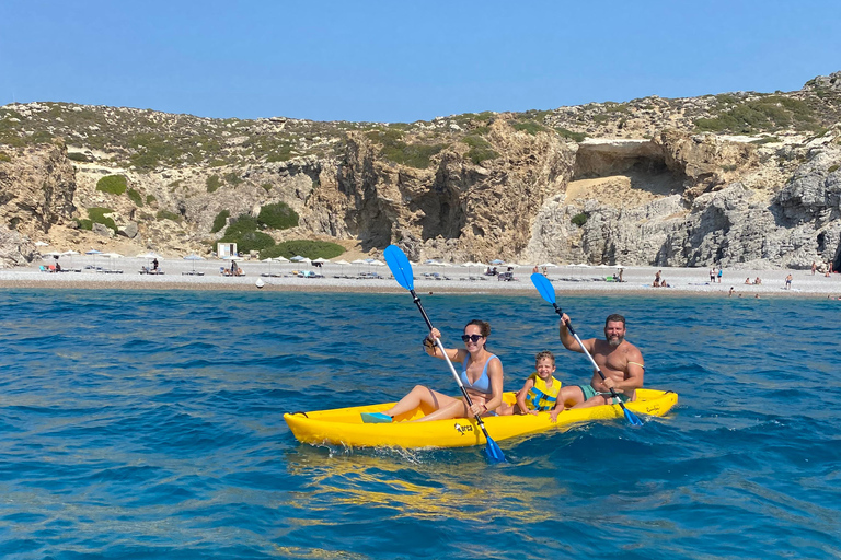 Kayaking at Traounou Caves