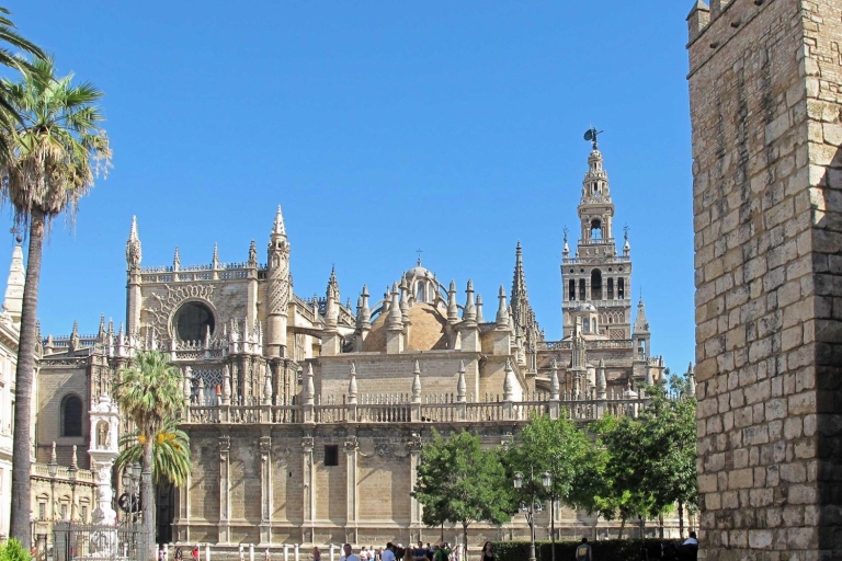 Séville : Cathédrale, Giralda et Alcazar - Visite guidée de 3,5 heuresVisite en groupe en anglais