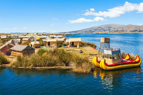 Desde Cusco: Excursión de 2 días al Lago Titicaca con pernoctación en autobús