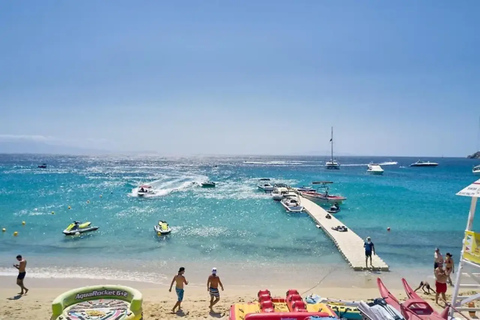 Mykonos: Ucieczka na plażę i czas wolny na Starym Mieście