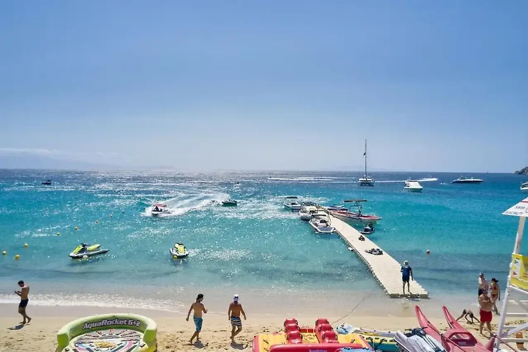 Mykonos: Ucieczka na plażę i czas wolny na Starym Mieście