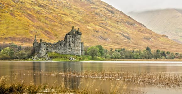 From Edinburgh: West Highlands & Kilchurn Tour in Spanish