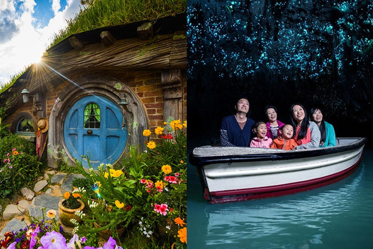 Hobbiton, Waitomo, Rotorua & Taupo 2-Day Tour from Auckland