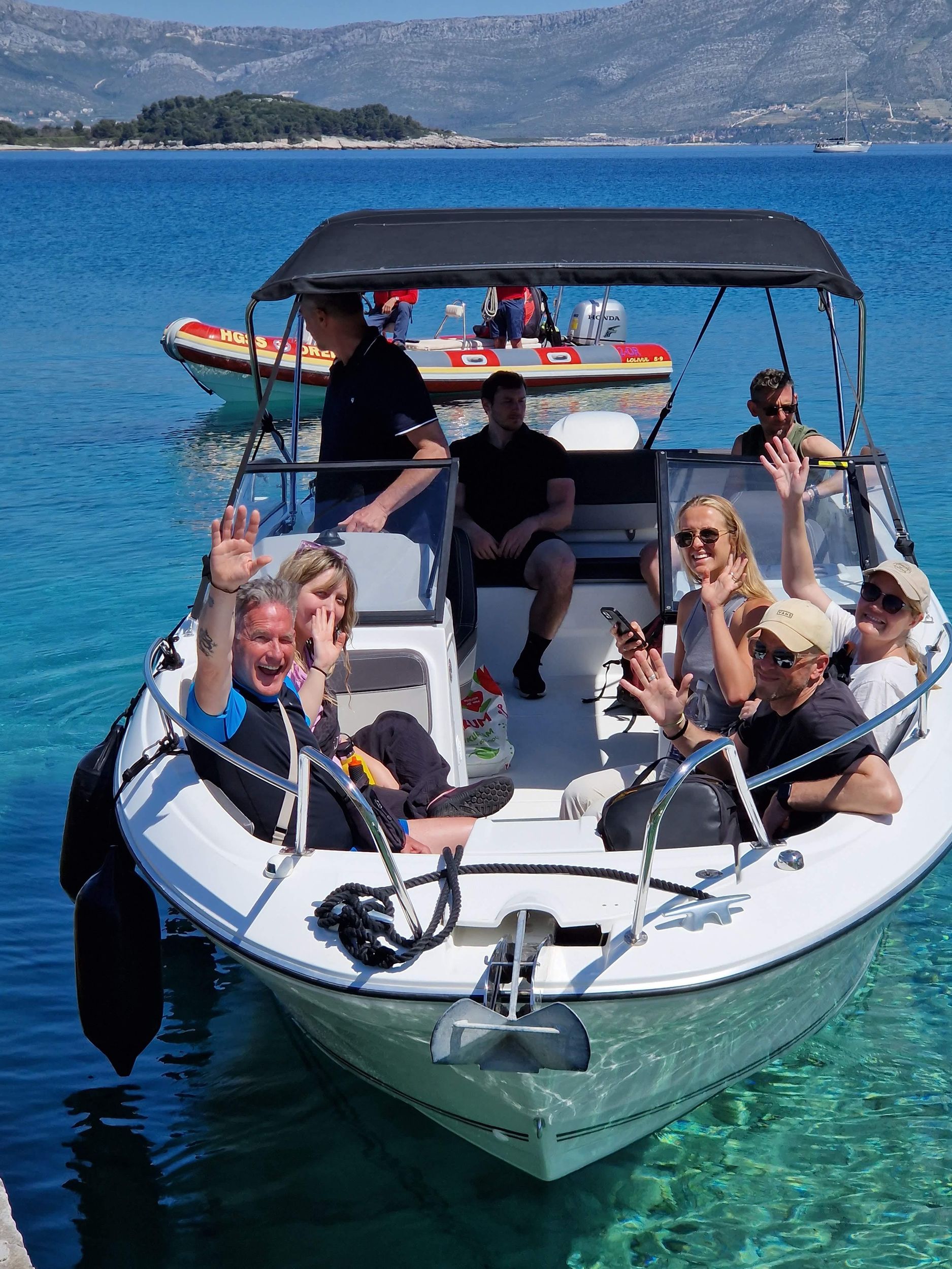 Bootstour zum Archipel von Korčula
