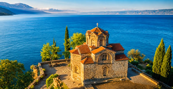 Tirana/Durres/Golem: North Macedonia, Ohrid & Lake Day Trip