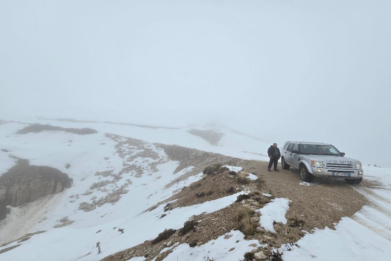 Mount Tomorr Winter Adventure & Bogovë Waterfall 4x4 Escape