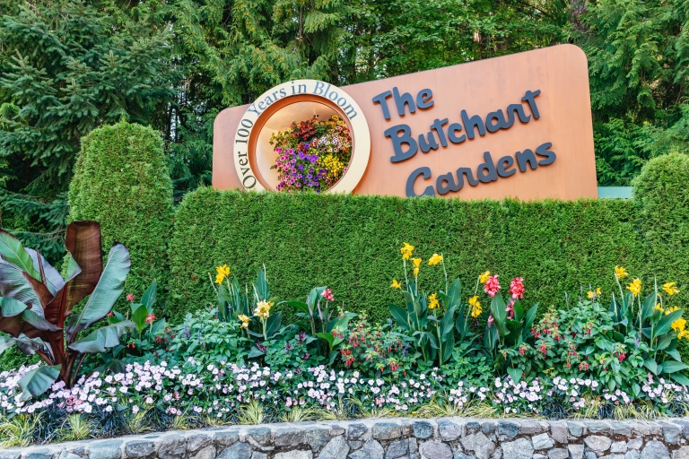 Depuis Vancouver : Victoria et les jardins Butchart