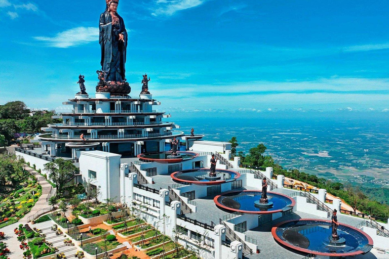 HCM City: Black Virgin Mountain, Cao Dai temple & Cu Chi Private Tour & Private Car & Guide