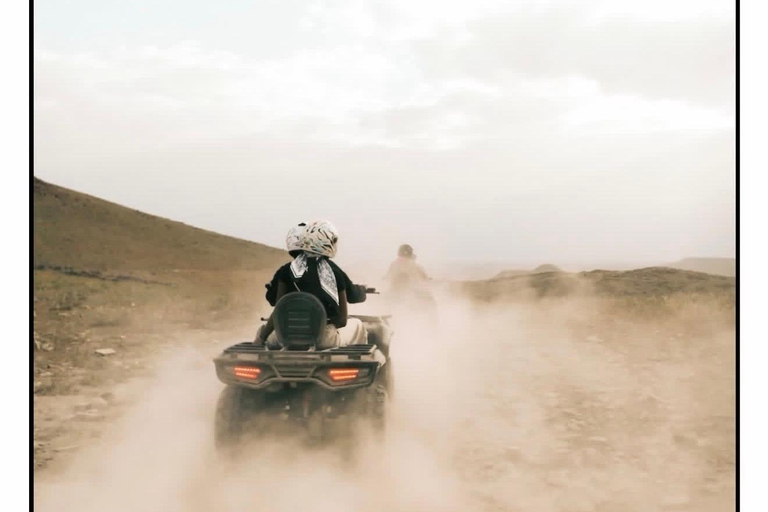 From Marrakech: Agafay Desert Quad Bike, Dinner & Live Show