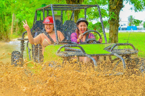 Punta Cana: Buggy or ATV Ride, Cave Swim & Macao Beach Shared Buggy