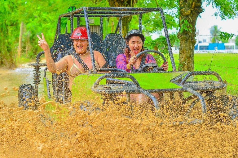 Punta Cana: Buggy or ATV Ride, Cave Swim & Macao Beach Shared Buggy