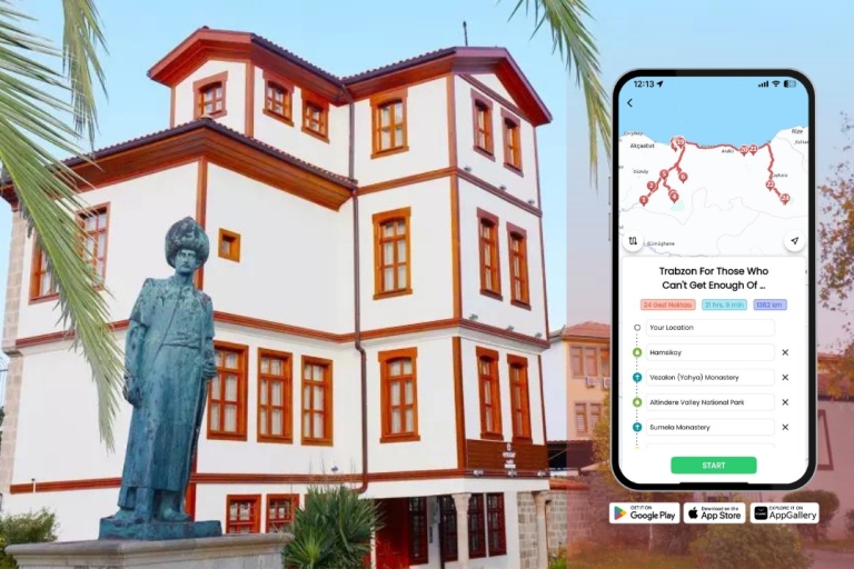 Trabzon: Für unersättliche Entdecker mit dem GeziBilen Digital Guide