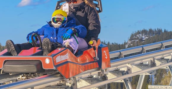 Rovaniemi: Ruka Coaster & Winter Adventure Day Trip